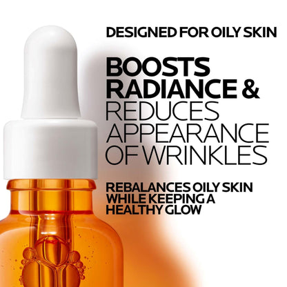 La Roche-Posay Pure 12% Vitamin C Oil Control Serum For Face With Hyaluronic Acid & Salicylic Acid, Hydrating Face Serum for Oily - dailyvitalstore