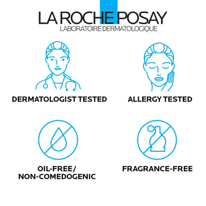 La Roche-Posay Toleraine Skin Care Set, Double Repair Face Moisturizer 100ml & Purifying Foaming Facial Cleanser 50ml, Oil Free Moisturizer & Face Wash For Oily Skin, - dailyvitalstore
