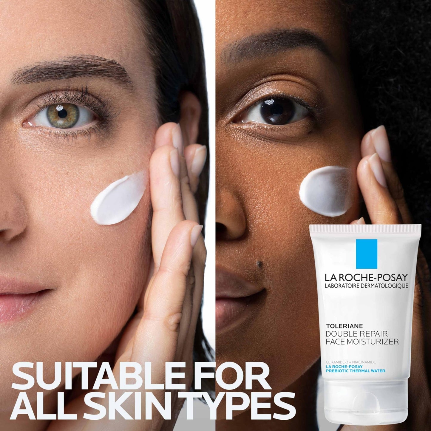 La Roche-Posay Toleriane Double Repair Face Moisturizer,Daily Moisturizer Face Cream with Ceramide and Niacinamide for All Skin Types, - dailyvitalstore