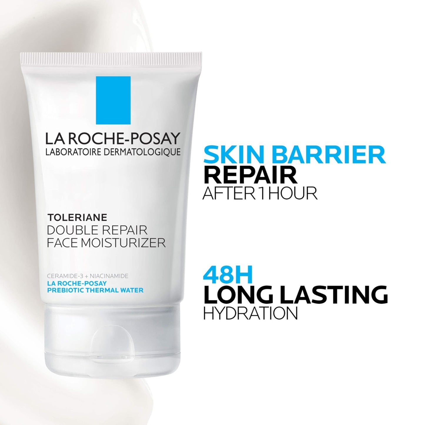 La Roche-Posay Toleriane Double Repair Face Moisturizer,Daily Moisturizer Face Cream with Ceramide and Niacinamide for All Skin Types, - dailyvitalstore