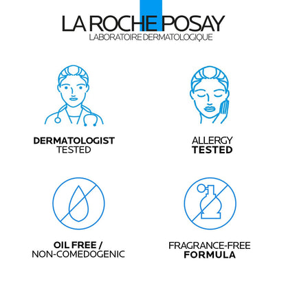 La Roche-Posay Toleriane Purifying Foaming Facial Cleanser, Niacinamide + Ceramides + Prebiotic Thermal Water, Oil Free Face Wash For Oily Skin, Pore Cleanser - dailyvitalstore