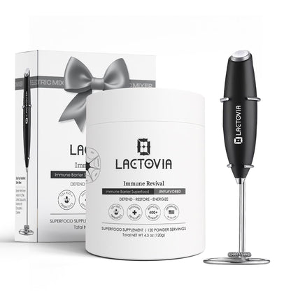 LACTOVIA Bovine Colostrum Powder | Grass-Fed Organic Colostrum Supplement | Gut & Immune Health Support | Raw, Unflavored | Keto, Gluten & Fat-Free | for Women & Men - dailyvitalstore