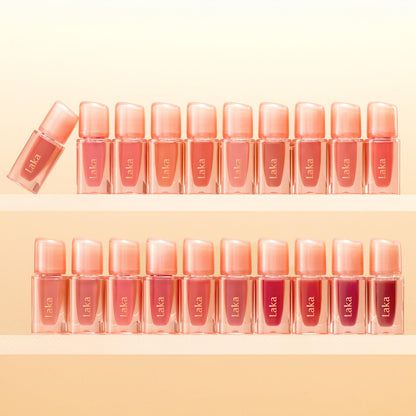 Laka Jelling Nude Gloss, Sheer Hydrating Lip Oil with No Stain, Non-Sticky, Nourishing Gloss for a Glowy Look, K-Beauty (301 Figring, 1.9g/0.07oz) - dailyvitalstore