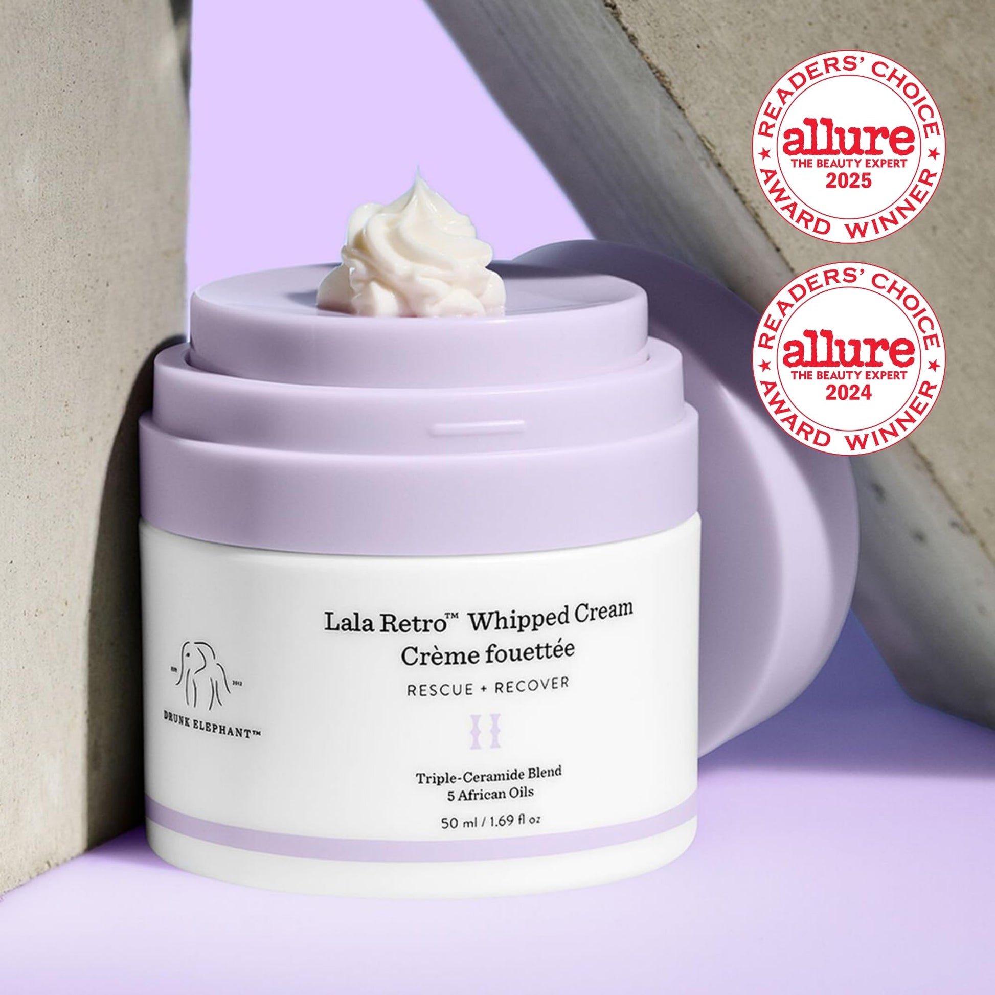 Lala Retro Whipped Cream by Drunk Elephant for Women - 1.69 oz Cream - dailyvitalstore