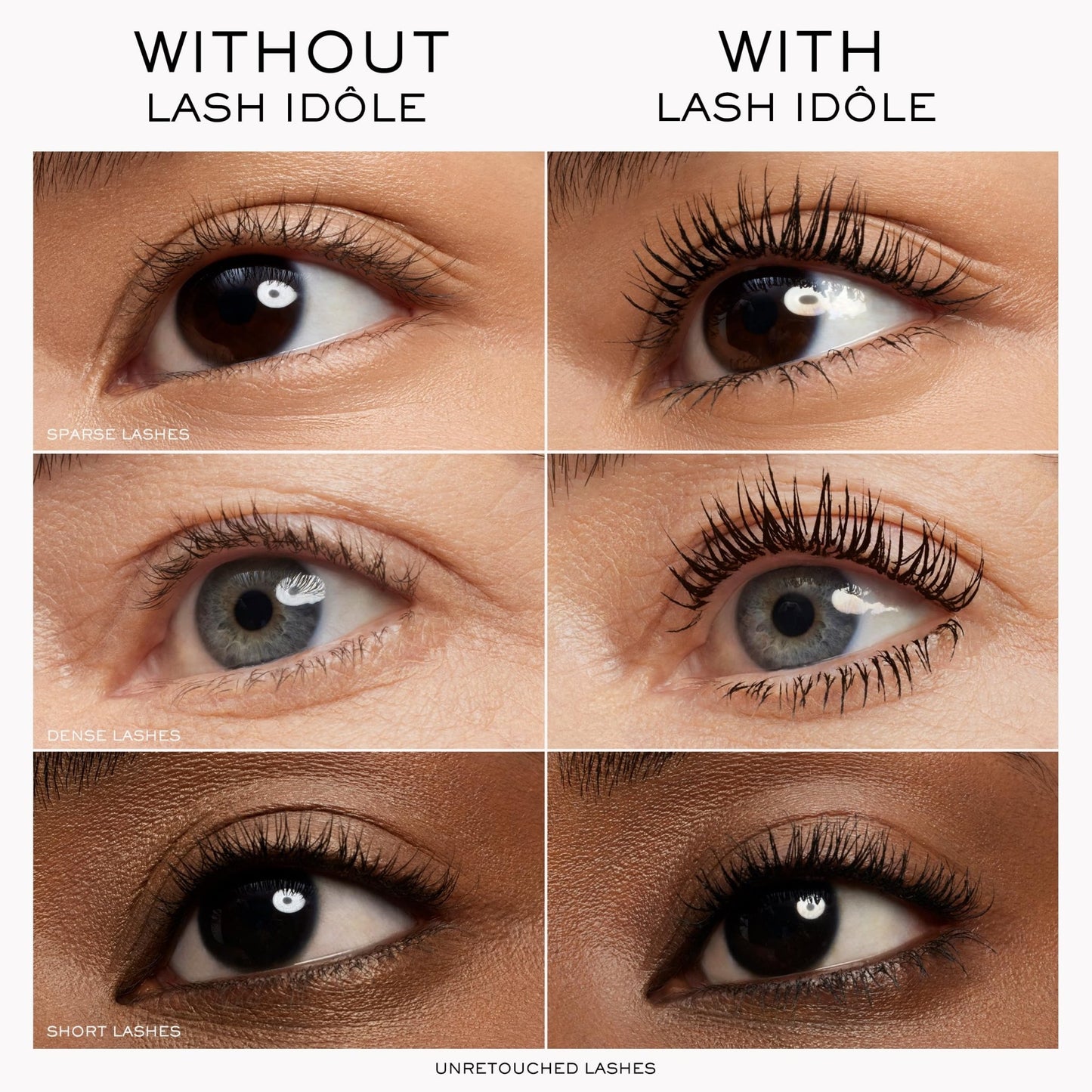 Lancôme Lash Idôle Lash-Lifting & Volumizing Mascara - Black Mascara for Instant Volume, Length & Lift - Smudge Proof & Up To 24H Wear - Black - dailyvitalstore