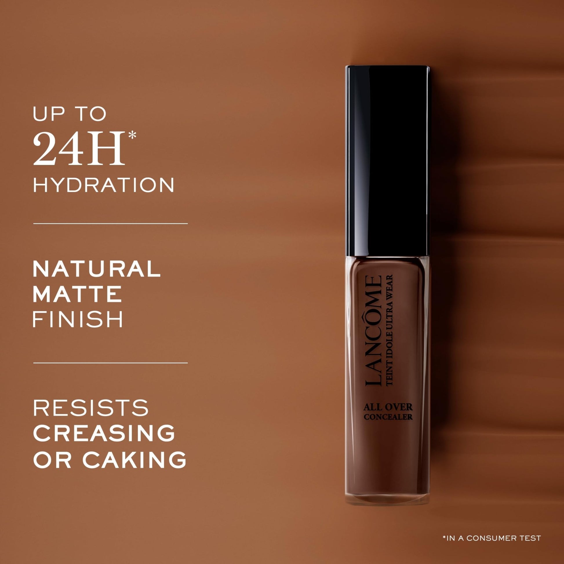 Lancôme Teint Idole Ultra Wear All Over Full Coverage Concealer - Natural Matte Finish & Lightweight Under Eye Concealer - Up To 24H Wear - 215 Buff Neutral - dailyvitalstore