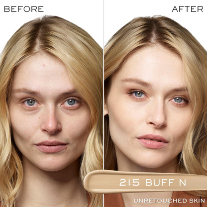 Lancôme Teint Idole Ultra Wear All Over Full Coverage Concealer - Natural Matte Finish & Lightweight Under Eye Concealer - Up To 24H Wear - 215 Buff Neutral - dailyvitalstore
