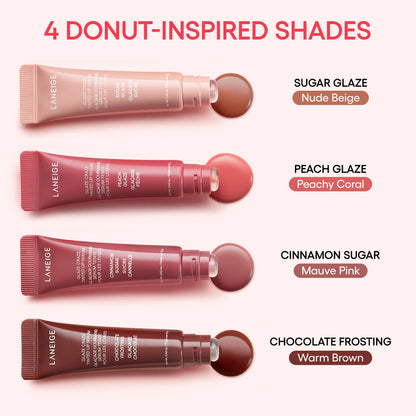 LANEIGE Glaze Craze Tinted Lip Serum, Raspberry Jam: Hydrating Lip Serum for Glossy, Nourished Lips with Plumping Polypeptides - dailyvitalstore