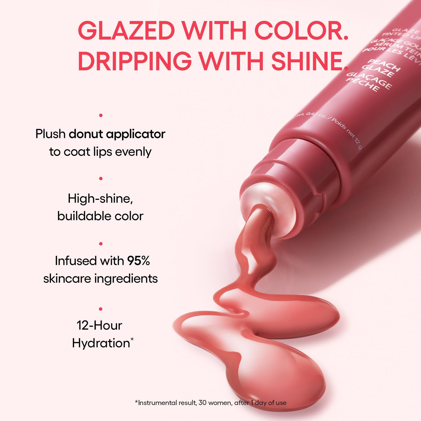 LANEIGE Glaze Craze Tinted Lip Serum, Raspberry Jam: Hydrating Lip Serum for Glossy, Nourished Lips with Plumping Polypeptides - dailyvitalstore
