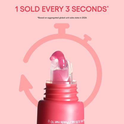 LANEIGE Lip Glowy Balm, Grapefruit: Sheer Tinted Lip Moisturizer with Shea Butter, for Hydrating Shine & Soft Lips - dailyvitalstore