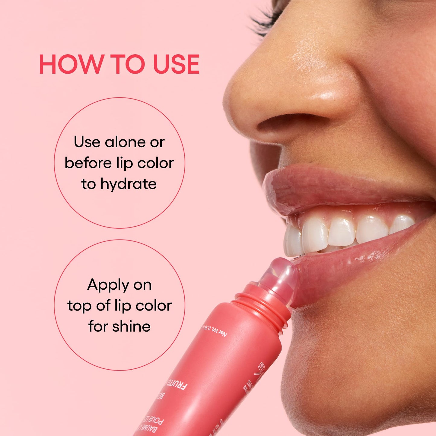 LANEIGE Lip Glowy Balm, Grapefruit: Sheer Tinted Lip Moisturizer with Shea Butter, for Hydrating Shine & Soft Lips - dailyvitalstore