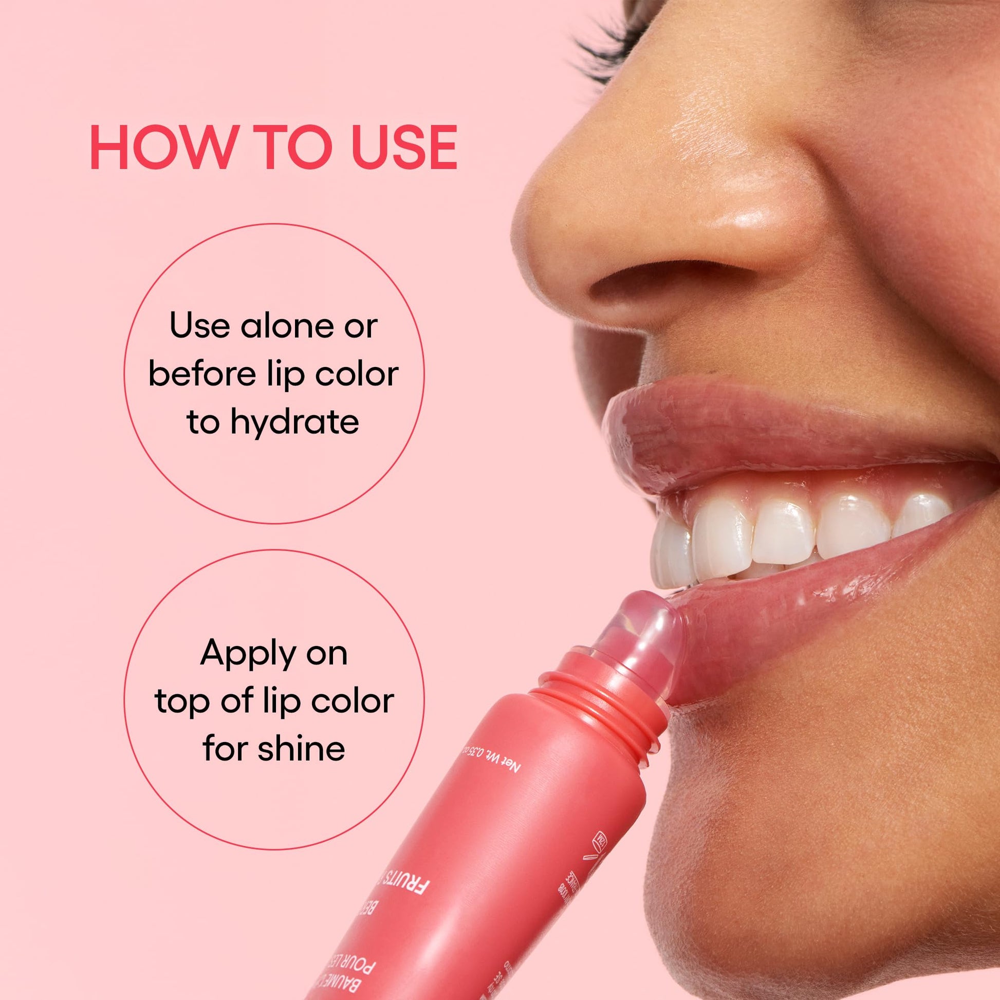 LANEIGE Lip Glowy Balm, Grapefruit: Sheer Tinted Lip Moisturizer with Shea Butter, for Hydrating Shine & Soft Lips - dailyvitalstore