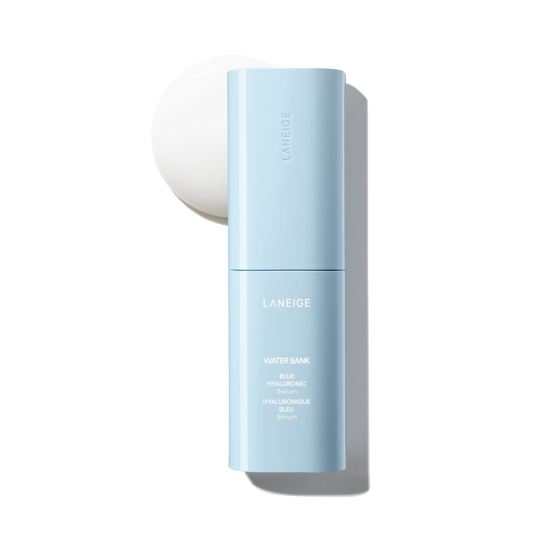 LANEIGE Water Bank Blue Hyaluronic Serum: Hydrating Face Serum with Peptide & Green Tea Enzyme to Improve Skin Firmness & Radiance - dailyvitalstore