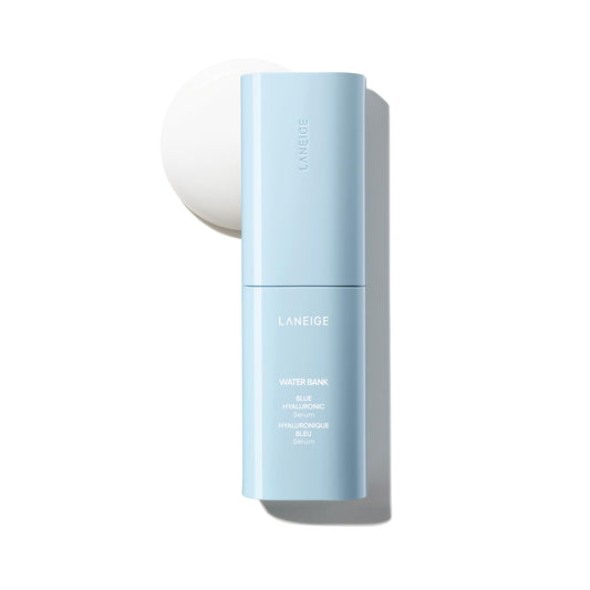 LANEIGE Water Bank Blue Hyaluronic Serum: Hydrating Face Serum with Peptide & Green Tea Enzyme to Improve Skin Firmness & Radiance - dailyvitalstore