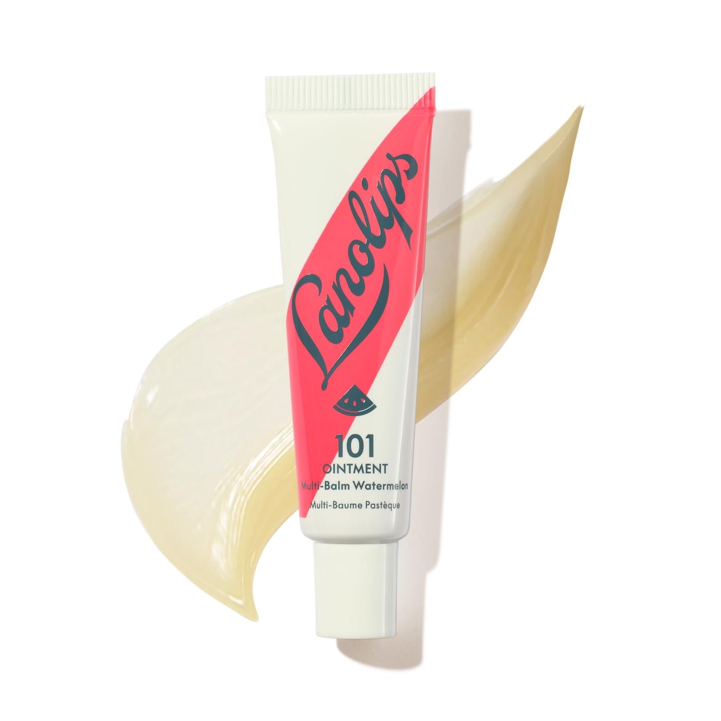 Lanolin 101 Multipurpose Ointment - Lanolin Lip Balm & Healing Ointment for Skin Barrier Repair - Moisturizer for Dry Lips, Cuticles & Elbows - No Petroleum Formula - Watermelon (0.35 oz) - dailyvitalstore