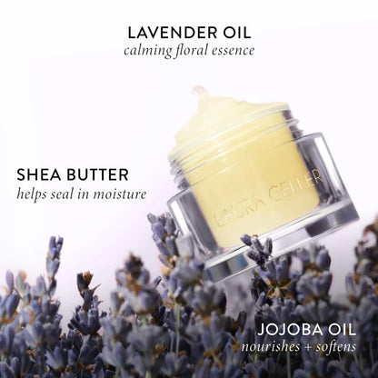 LAURA GELLER NEW YORK Hydrating Lip Mask – Deep Moisture Lip Treatment for Dry, Chapped Lips with Jojoba Oil & Shea Butter – Includes Applicator – Lavender - dailyvitalstore