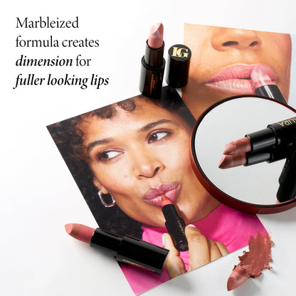 LAURA GELLER NEW YORK Italian Marble Sheer Lipstick - Al Fresco - Hydrating & Lightweight - Vitamin E & Caster Seed Oil - Cream Finish - dailyvitalstore
