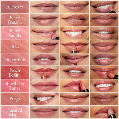 LAURA GELLER NEW YORK Italian Marble Sheer Lipstick - Berry Vanilla - Hydrating & Lightweight - Vitamin E & Caster Seed Oil - Cream Finish - dailyvitalstore