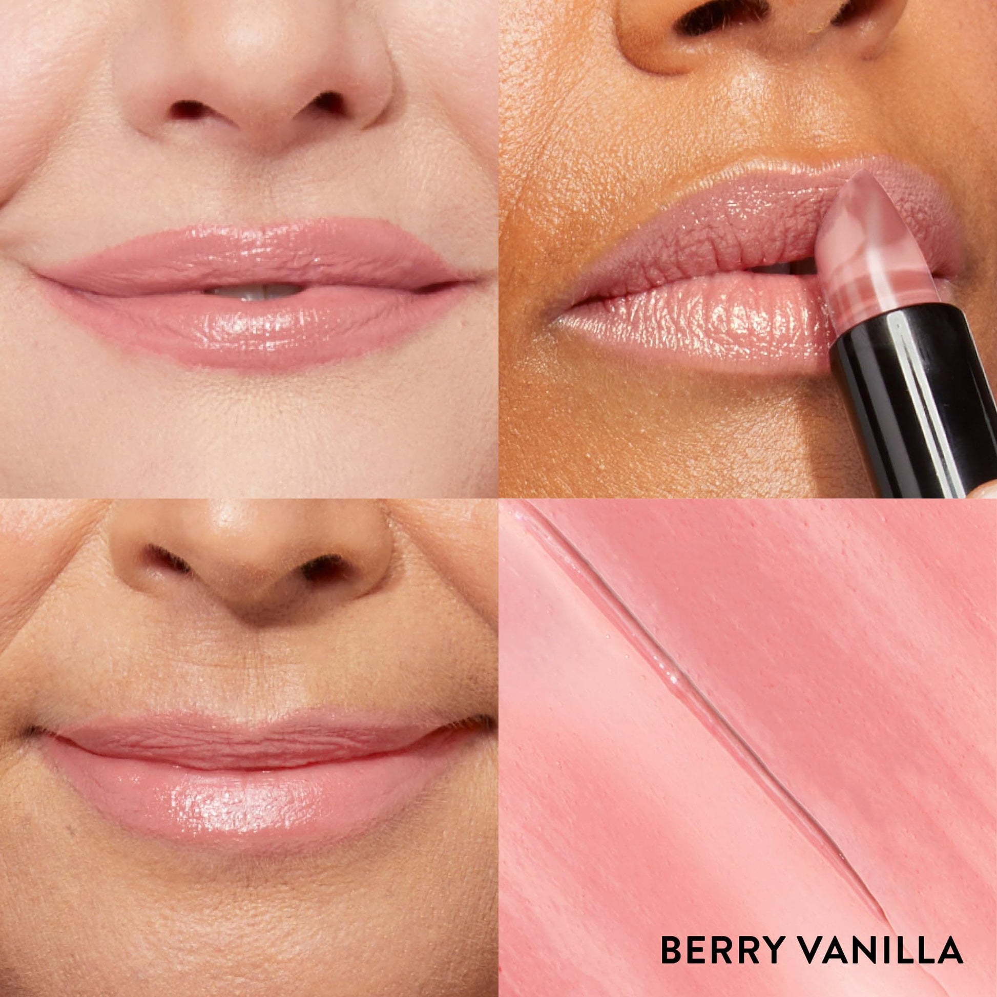 LAURA GELLER NEW YORK Italian Marble Sheer Lipstick - Berry Vanilla - Hydrating & Lightweight - Vitamin E & Caster Seed Oil - Cream Finish - dailyvitalstore