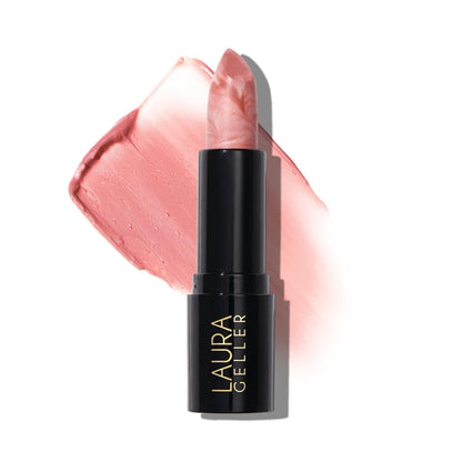 LAURA GELLER NEW YORK Italian Marble Sheer Lipstick - Berry Vanilla - Hydrating & Lightweight - Vitamin E & Caster Seed Oil - Cream Finish - dailyvitalstore
