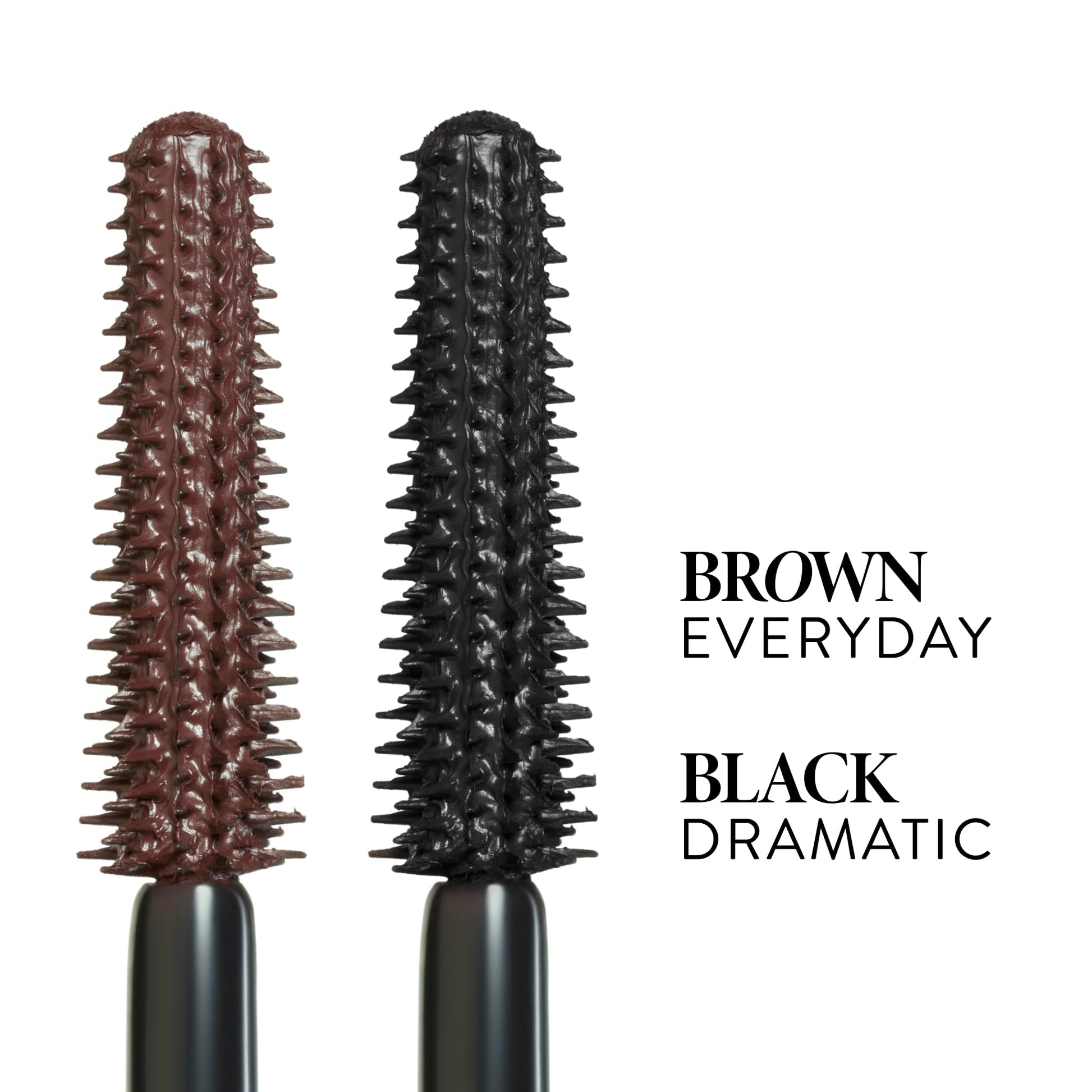 LAURA GELLER NEW YORK Kajal Longwear Mascara, Brown - Lengthening, Defining, Curling, Buildable Formula Eye Makeup - Natural Look for Everyday - dailyvitalstore