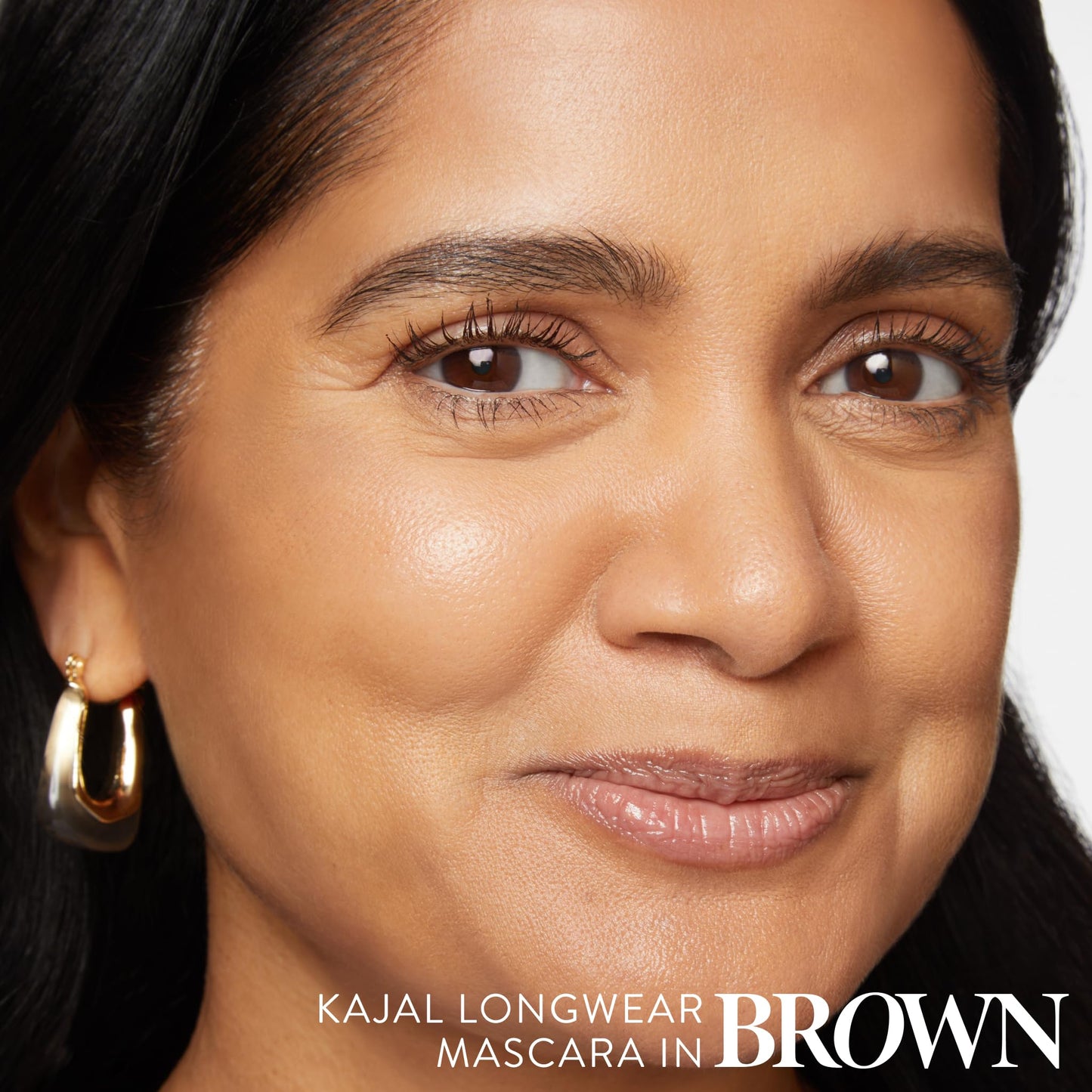 LAURA GELLER NEW YORK Kajal Longwear Mascara, Brown - Lengthening, Defining, Curling, Buildable Formula Eye Makeup - Natural Look for Everyday - dailyvitalstore
