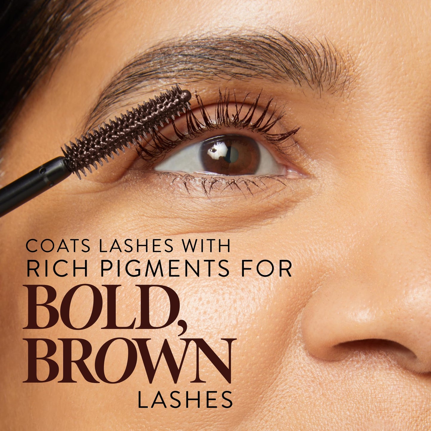 LAURA GELLER NEW YORK Kajal Longwear Mascara, Brown - Lengthening, Defining, Curling, Buildable Formula Eye Makeup - Natural Look for Everyday - dailyvitalstore