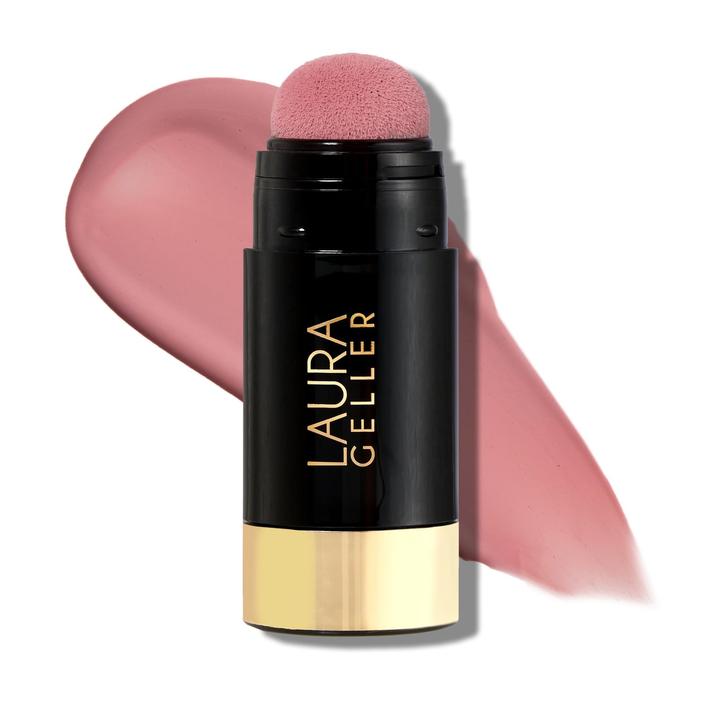 LAURA GELLER NEW YORK Serum Blush Tint, Lightweight Liquid Blush for Cheeks, Weightless Watercolor Sheer Finish, Practical Pink - dailyvitalstore