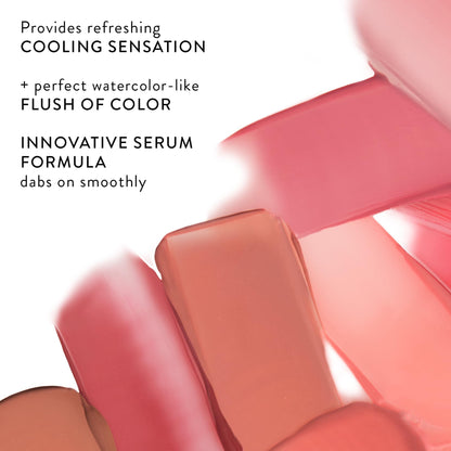 LAURA GELLER NEW YORK Serum Blush Tint, Lightweight Liquid Blush for Cheeks, Weightless Watercolor Sheer Finish, Practical Pink - dailyvitalstore