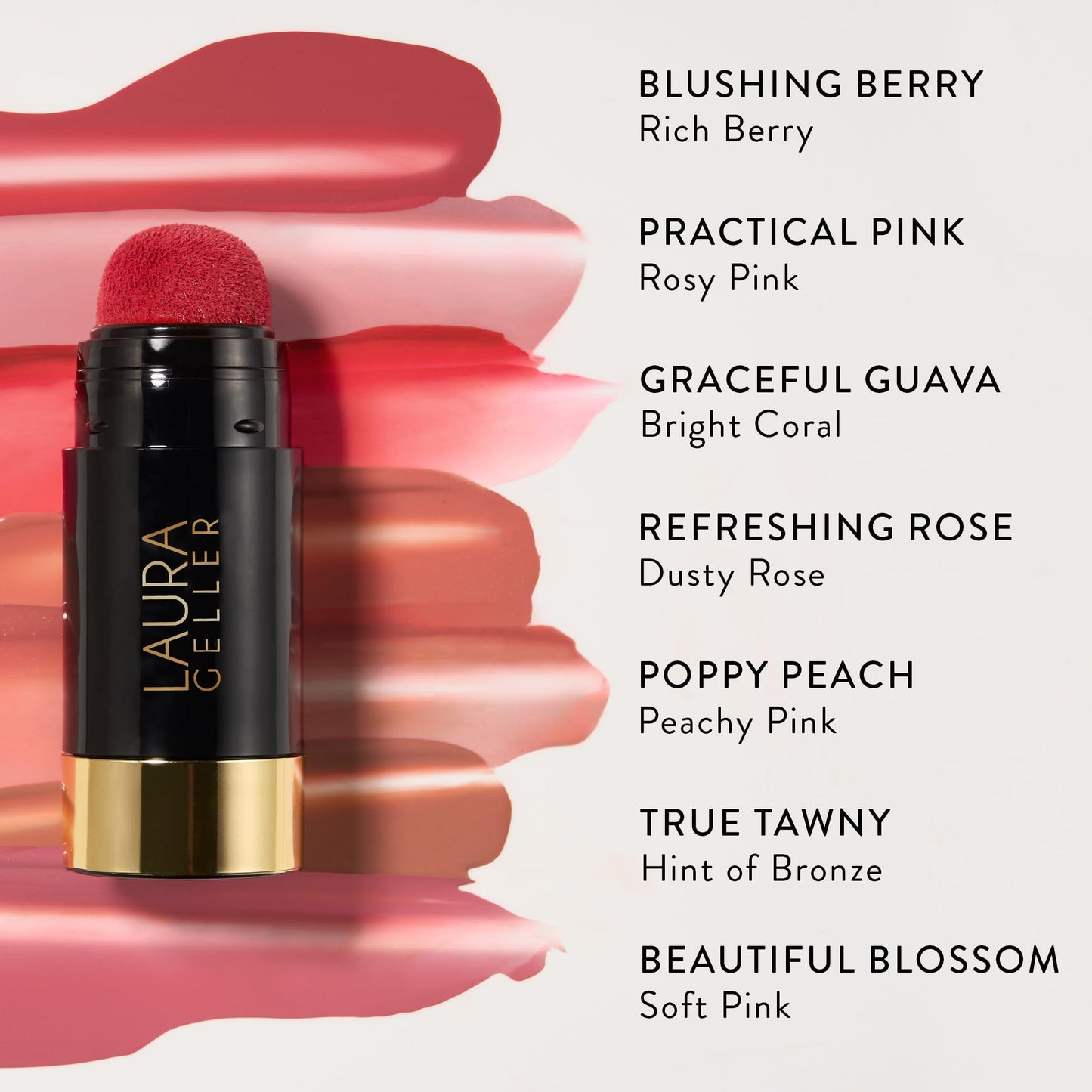 LAURA GELLER NEW YORK Serum Blush Tint, Lightweight Liquid Blush for Cheeks, Weightless Watercolor Sheer Finish, Practical Pink - dailyvitalstore