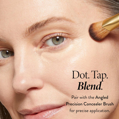 LAURA GELLER NEW YORK The Ideal Fix Concealer - Light - Buildable Medium to Full Coverage Liquid Concealer - Covers Under Eye Dark Circles & Blemishes - Long-Lasting - dailyvitalstore