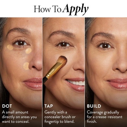 LAURA GELLER NEW YORK The Ideal Fix Concealer - Light - Buildable Medium to Full Coverage Liquid Concealer - Covers Under Eye Dark Circles & Blemishes - Long-Lasting - dailyvitalstore