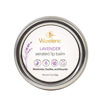Lavender Aerated Lip Balm tin - Single - dailyvitalstore