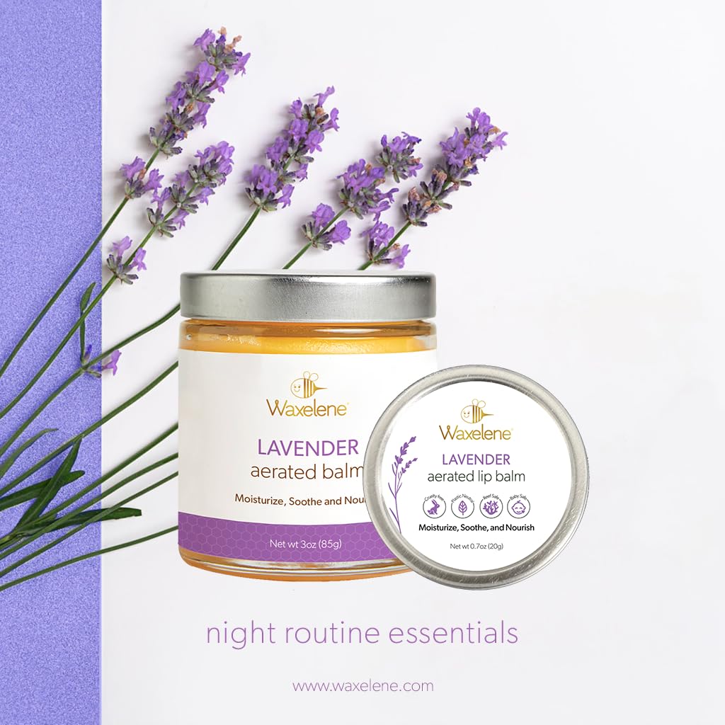 Lavender Aerated Lip Balm tin - Single - dailyvitalstore