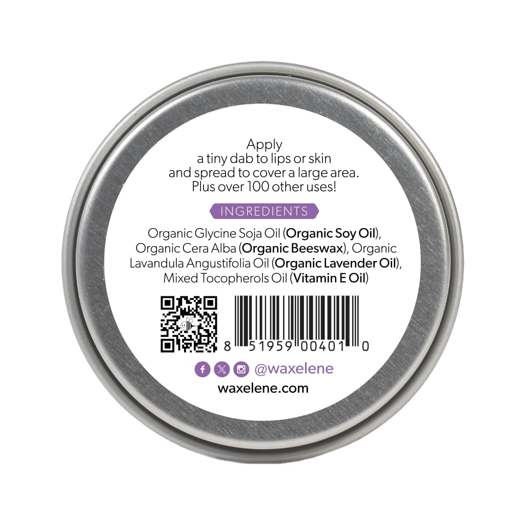 Lavender Aerated Lip Balm tin - Single - dailyvitalstore
