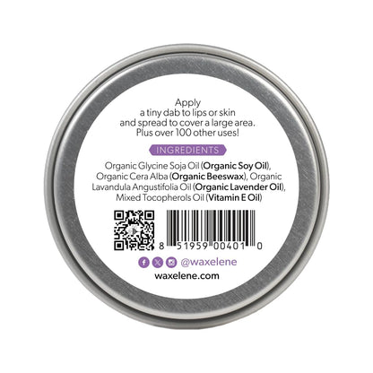 Lavender Aerated Lip Balm tin - Single - dailyvitalstore