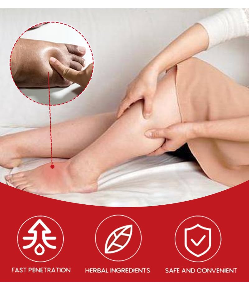 Leg Slimming Massage Cream | Soothing Swelling, Tightening Skin, Auxiliary Care for Reducing Edema （2 Pieces） - dailyvitalstore