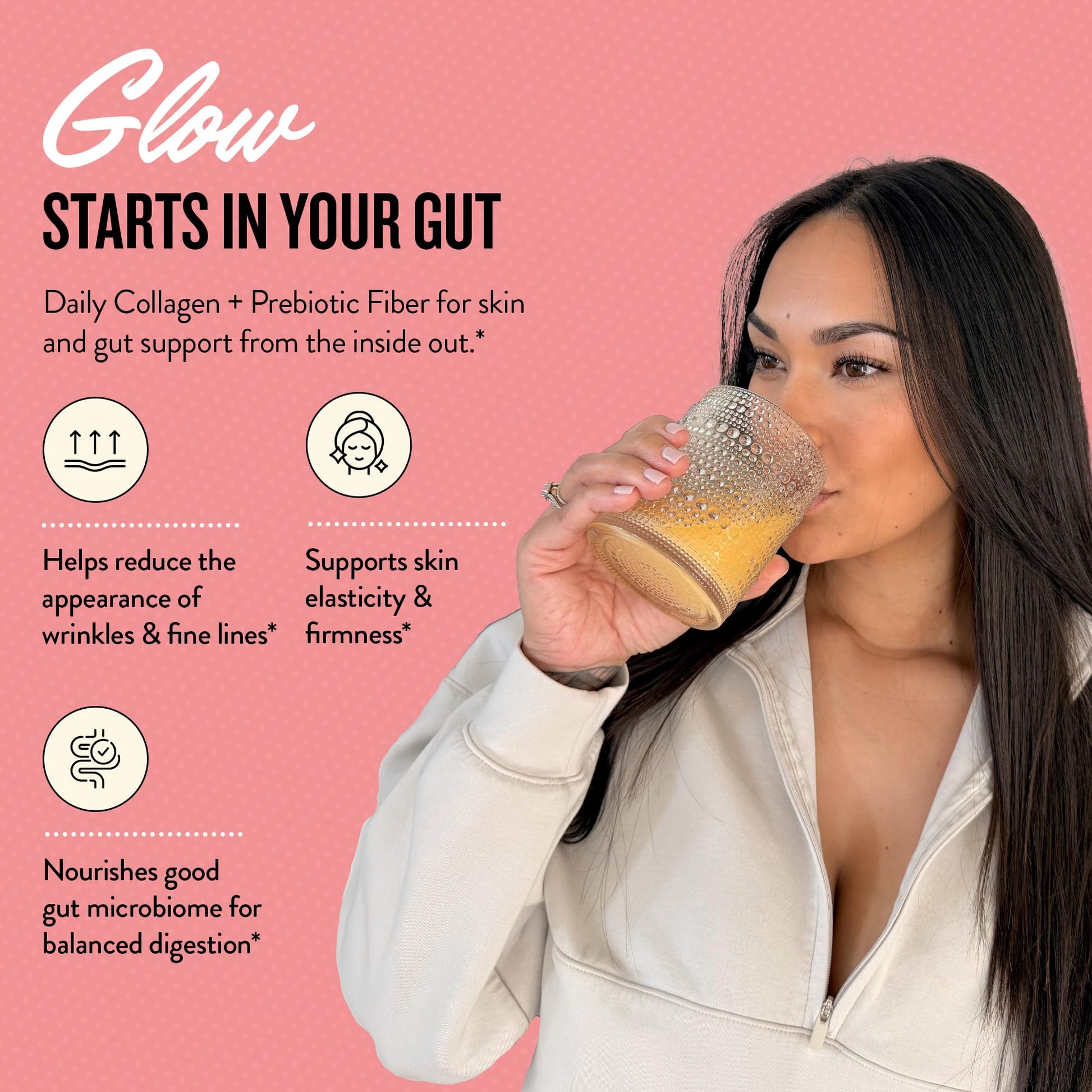 Legendairy Milk She’s Glowing Collagen Peptides Powder with Prebiotic Fiber, Tropical Drink Mix Supplement for Women, - dailyvitalstore