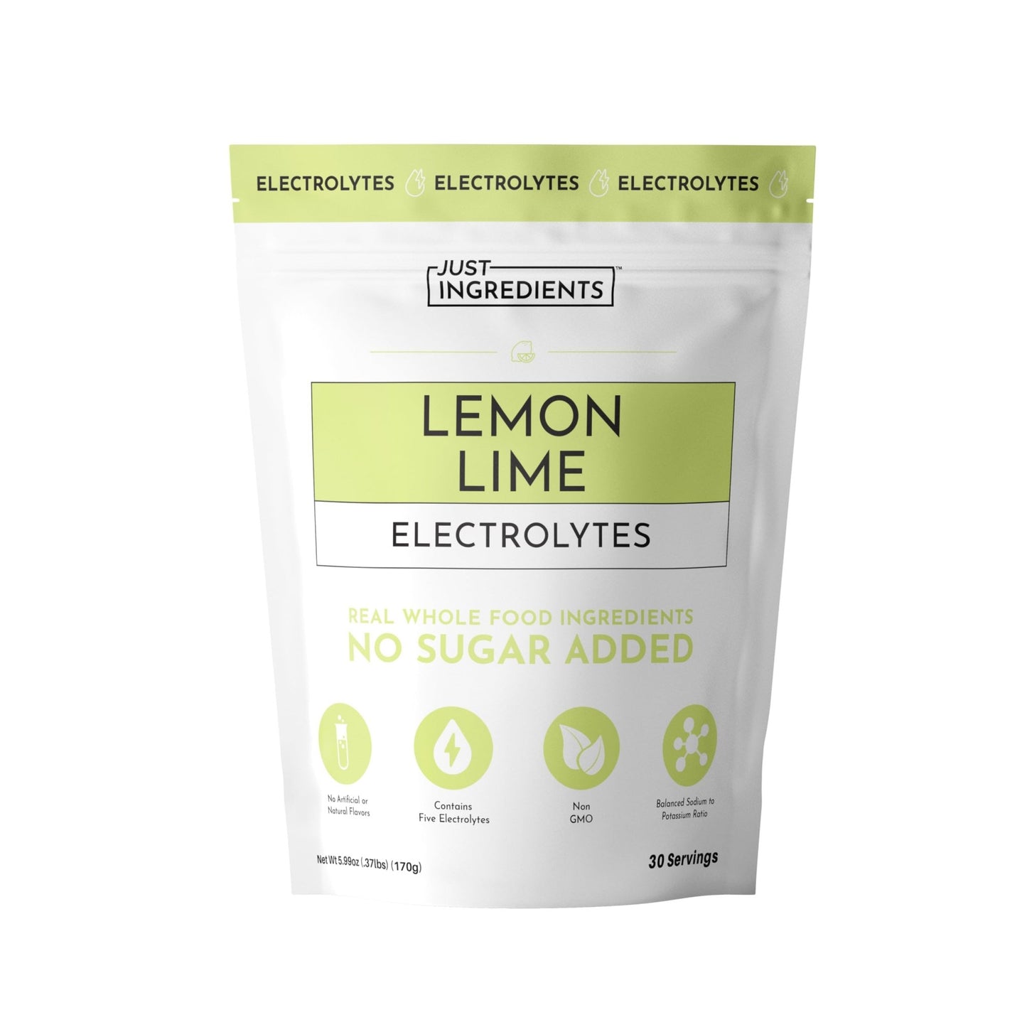 Lemon Lime Electrolytes – 30‑Serving Hydration Drink Mix with Coconut Water, Sea Salt, and Trace Minerals – Supports Energy, Recovery, and Electrolyte Balance* - dailyvitalstore
