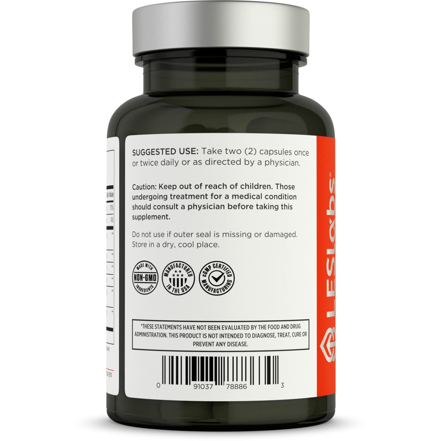 LES Labs Liver Support – Promotes Healthy Liver Function, Glutathione Production & Detoxification – Milk Thistle, NAC, ALA & Dandelion Extracts – Non-GMO Supplement – 90 Capsules - dailyvitalstore