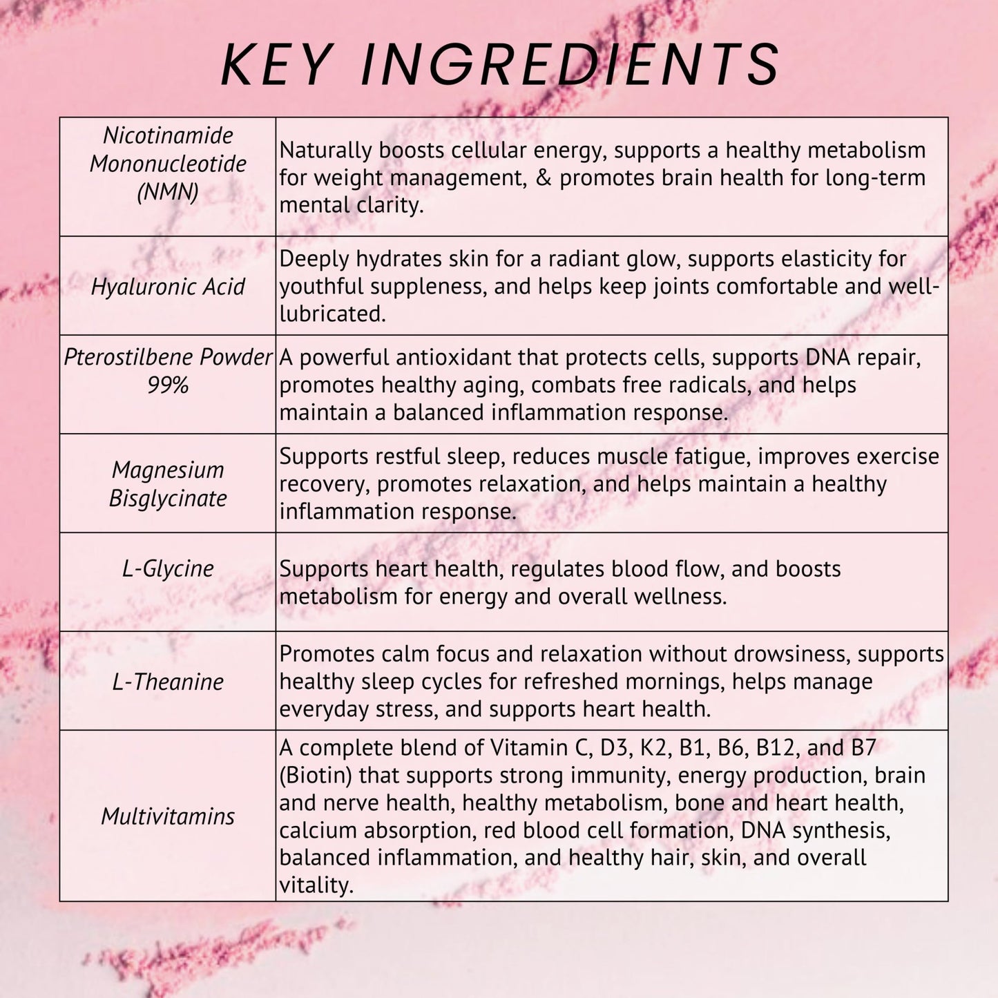 Leverage Mixed Berries Anti–Aging Supplement & Longevity Mix - Daily Wellness Multivitamin Powder with Hyaluronic Acid, L-Glycine & Magnesium for Skin, Energy, Cognitive Function & Joint–30 Servings - dailyvitalstore