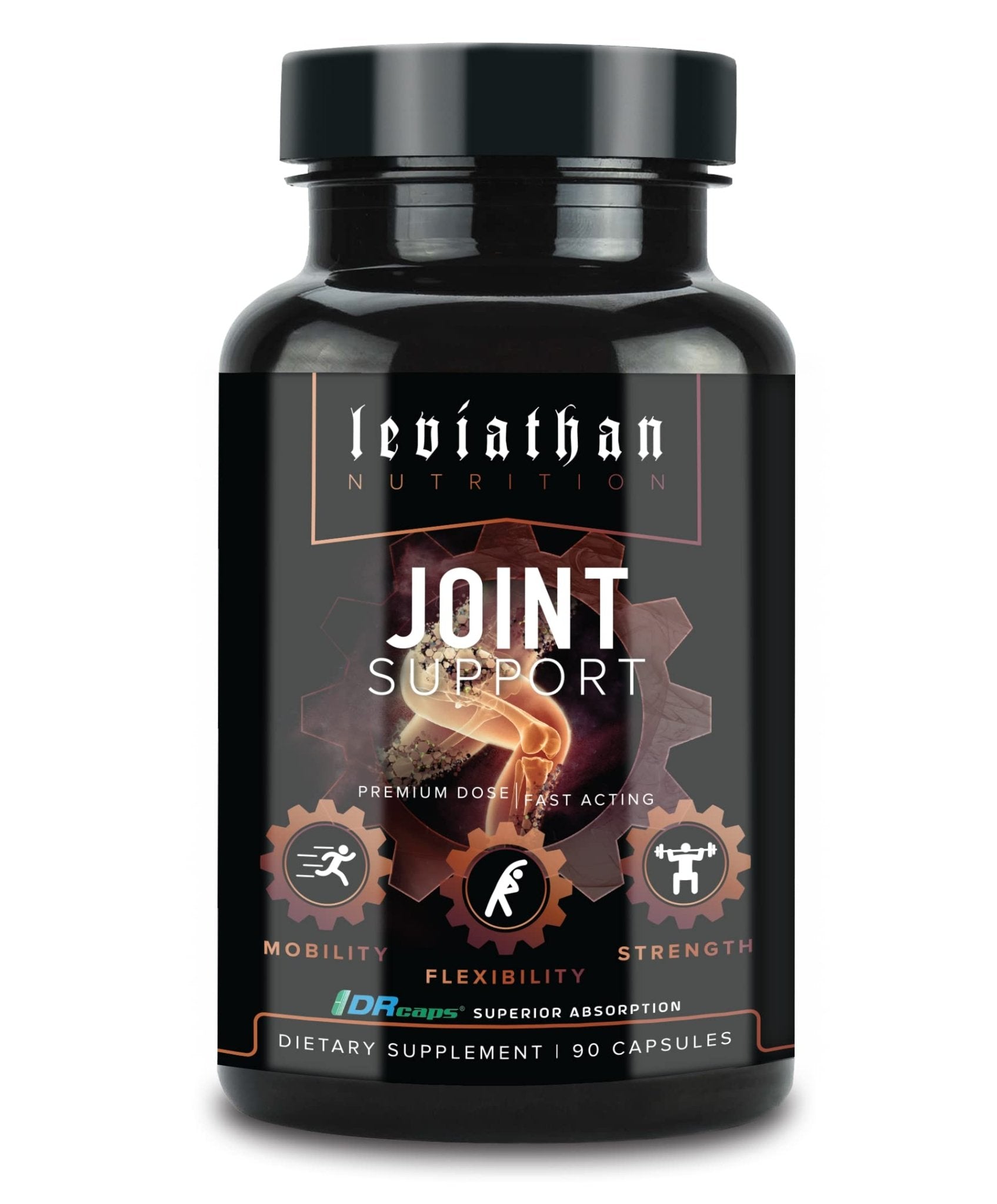 Leviathan Nutrition Joint Support | Helps Repair & Restore Joints for Comfort Mobility, Flexibility, Strength & Joint Health with Boswellia for Hands Back Knee and Joints for Men & Women - 90 Capsules - dailyvitalstore