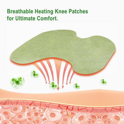 Leytearoo Knee Paches, 48PCS Herbal Knee Patch,Pain Relief Patches,One Pair Knee Sleeves,Long Lasting Relief of Joint - dailyvitalstore