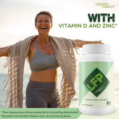 LFP - Lymphatic Formula Pro 2000 Immune Support & Probiotic - Lymphatic Support Supplement to Promote Healthy Immune System & Lymphatic Function - Aid Immune Response, Gut Health, & Overall Health - dailyvitalstore