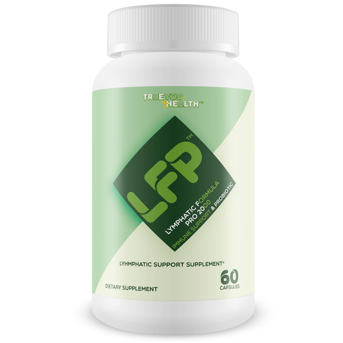 LFP - Lymphatic Formula Pro 2000 Immune Support & Probiotic - Lymphatic Support Supplement to Promote Healthy Immune System & Lymphatic Function - Aid Immune Response, Gut Health, & Overall Health - dailyvitalstore