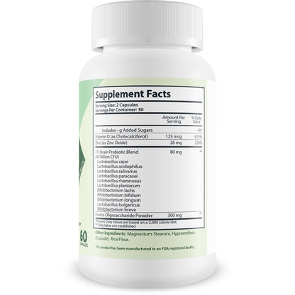 LFP - Lymphatic Formula Pro 2000 Immune Support & Probiotic - Lymphatic Support Supplement to Promote Healthy Immune System & Lymphatic Function - Aid Immune Response, Gut Health, & Overall Health - dailyvitalstore