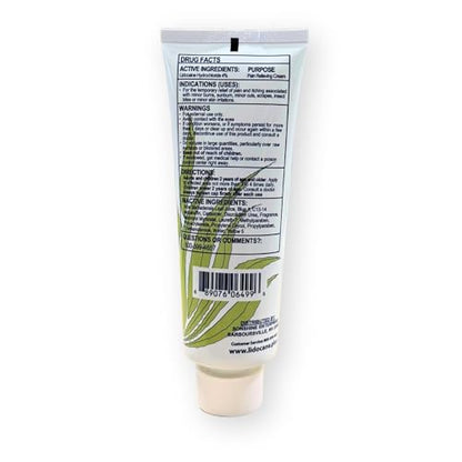 Lidocaine Plus 4% Lidocaine Cream Maximum Strength Pain & Itch Relief - Non-Greasy Formula Numbing Cream - Fast Acting Topical Pain Reliever, Soothing Topical Analgesic Aloe Vera Scent - 4 oz - dailyvitalstore