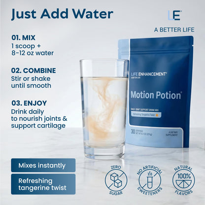 Life Enhancement Motion Potion Joint Support Drink Supplement - dailyvitalstore