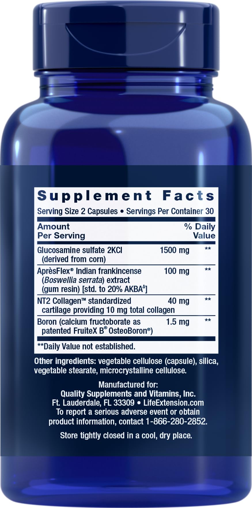 Life Extension ArthroMax Advanced with NT2 Collagen & ApresFlex, 60 Capsules (Pack of 2) - dailyvitalstore