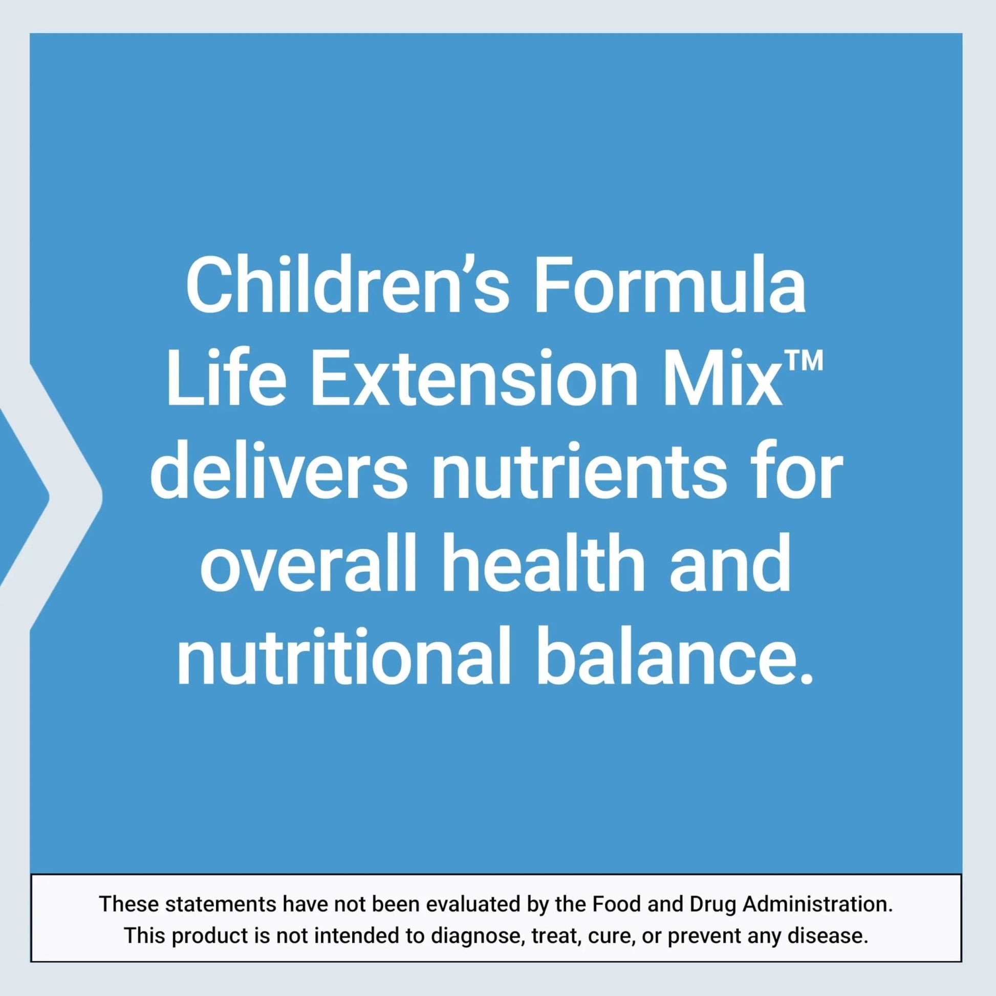 Life Extension Children's Formula Mix™, multivitamin for Kids, 18 Essential Vitamins and Minerals - dailyvitalstore